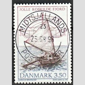 FRIM�RKER DANMARK | 1996 - AFA 1119 - Danske tr�joller - 3,50 Kr. flerfarvet - Pragt Stemplet