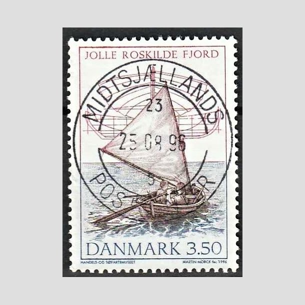 FRIMRKER DANMARK | 1996 - AFA 1119 - Danske trjoller - 3,50 Kr. flerfarvet - Pragt Stemplet