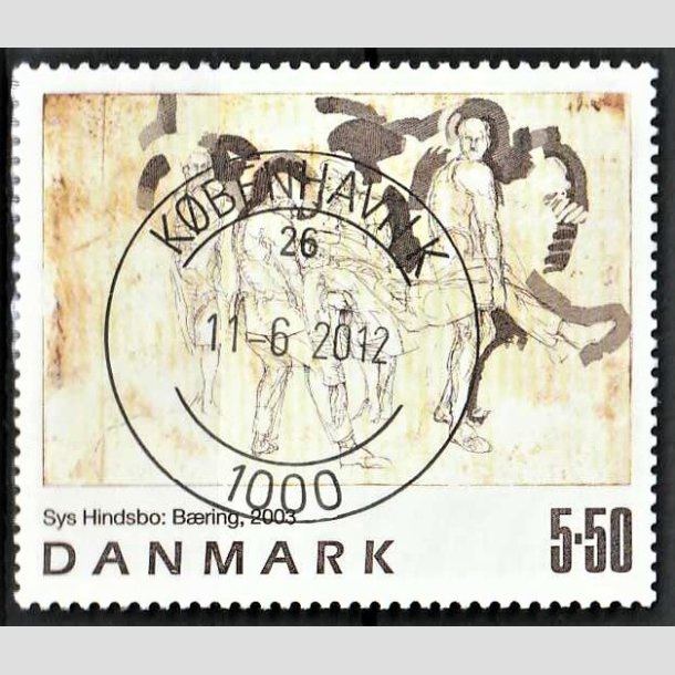 FRIMRKER DANMARK | 2003 - AFA 1361 - Frimrkekunst 6. - 5,50 Kr. Sys Hindsbo - Pragt Stemplet