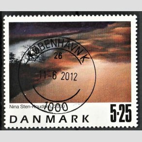 FRIMRKER DANMARK | 2000 - AFA 1262 - Frimrkekunst 3. - 5,25 Kr. 2000 - Pragt Stemplet 