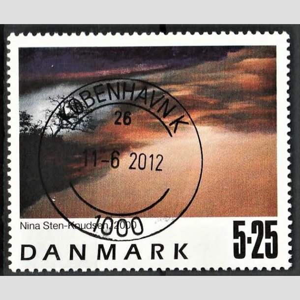 FRIMRKER DANMARK | 2000 - AFA 1262 - Frimrkekunst 3. - 5,25 Kr. 2000 - Pragt Stemplet 