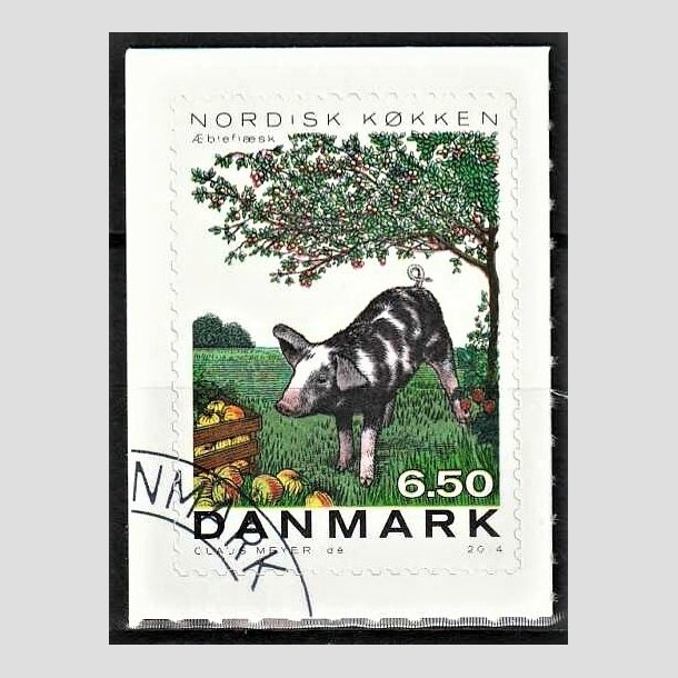 FRIMRKER DANMARK | 2013 - AFA 1764 - Nordisk kkken - 6,50 Kr. flerfarvet - Hjrne Stemplet