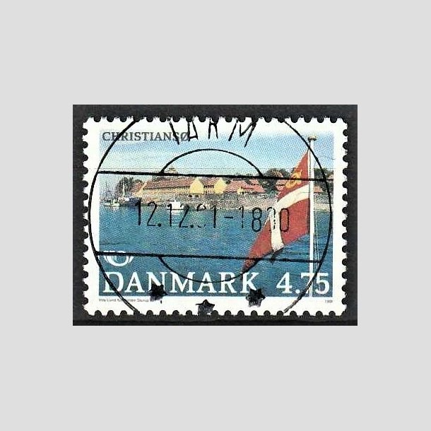 FRIMRKER DANMARK | 1991 - AFA 994 - Turistml - 4,75 Kr. flerfarvet - Pragt Stemplet Tarm