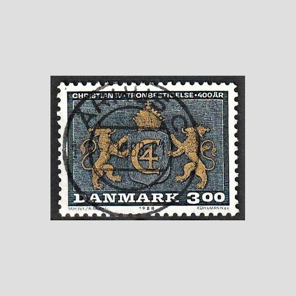 FRIMRKER DANMARK | 1988 - AFA 903 - Chr. IVs tronbestigelse 400 r - Lux Stemplet 