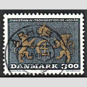 FRIM�RKER DANMARK | 1988 - AFA 903 - Chr. IV�s tronbestigelse 400 �r - Lux Stemplet 