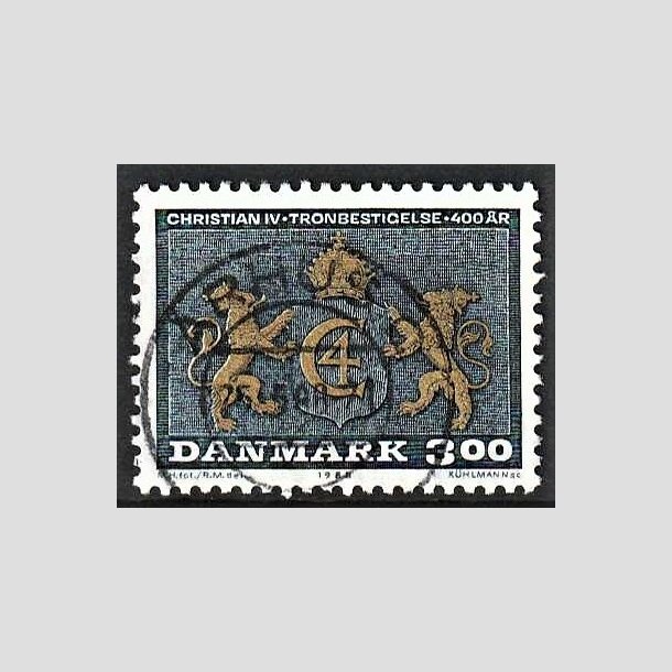 FRIMRKER DANMARK | 1988 - AFA 903 - Chr. IVs tronbestigelse 400 r - Lux Stemplet 