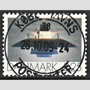 FRIM�RKER DANMARK | 1991 - AFA 0998 - Dansk Brugskunst - 8,25 Kr. flerfarvet - Pragt Stemplet
