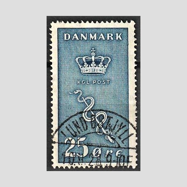 FRIMRKER DANMARK | 1929 - AFA 180 - 25+5 re bl Krftfrimrke - Pnt Stemplet