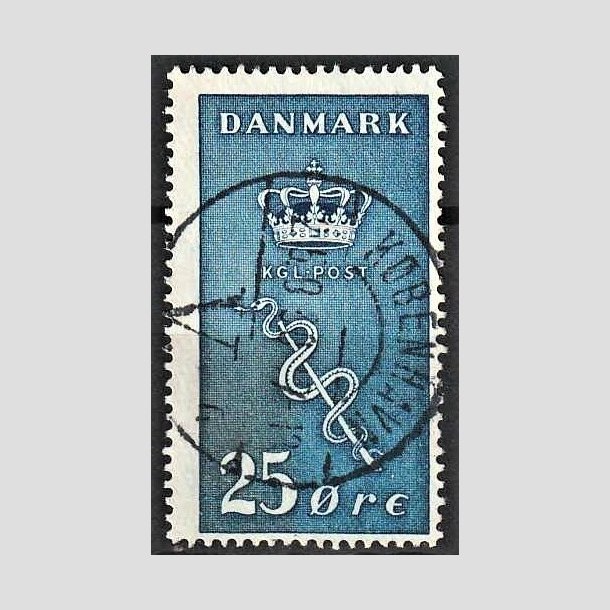 FRIMRKER DANMARK | 1929 - AFA 180 - 25+5 re bl Krftfrimrke - Pnt Stemplet