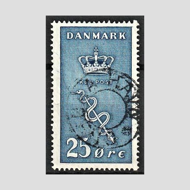 FRIMRKER DANMARK | 1929 - AFA 180 - 25+5 re bl Krftfrimrke - Stemplet