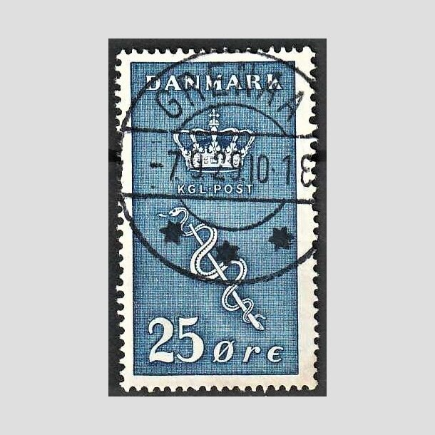 FRIMRKER DANMARK | 1929 - AFA 180 - 25+5 re bl Krftfrimrke - Lux Stemplet Grenaa
