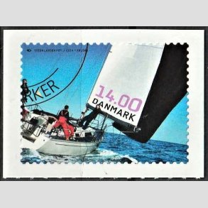 FRIM�RKER DANMARK | 2014 - AFA 1779 - Norden ved havet III - 14,00 Kr. flerfarvet - Hj�rne Stemplet