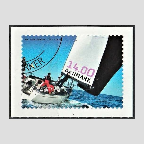 FRIMRKER DANMARK | 2014 - AFA 1779 - Norden ved havet III - 14,00 Kr. flerfarvet - Hjrne Stemplet