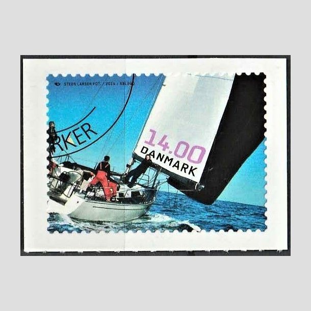 FRIMRKER DANMARK | 2014 - AFA 1779 - Norden ved havet III - 14,00 Kr. flerfarvet - Hjrne Stemplet