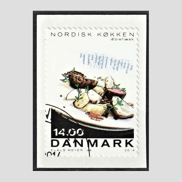 FRIMRKER DANMARK | 2013 - AFA 1765 - Nordisk kkken - 14,00 Kr. flerfarvet - Hjrne Stemplet