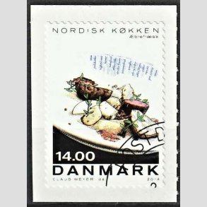FRIM�RKER DANMARK | 2013 - AFA 1765 - Nordisk k�kken - 14,00 Kr. flerfarvet - Hj�rne Stemplet