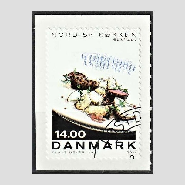 FRIMRKER DANMARK | 2013 - AFA 1765 - Nordisk kkken - 14,00 Kr. flerfarvet - Hjrne Stemplet