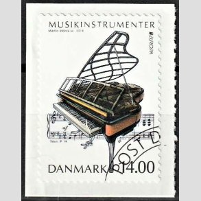 FRIM�RKER DANMARK | 2014 - AFA 1769 - PH-flyglet - 14,00 Kr. flerfarvet - Hj�rne Stemplet