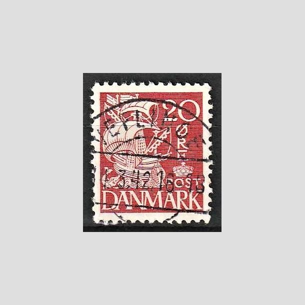 FRIMRKER DANMARK | 1940 - AFA 258 - Karavel 20 re rd Type II - Lux Stemplet Veflinge