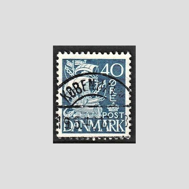 FRIMRKER DANMARK | 1940 - AFA 260 - Karavel 40 re bl Type II - Lux Stemplet Kbenhavn