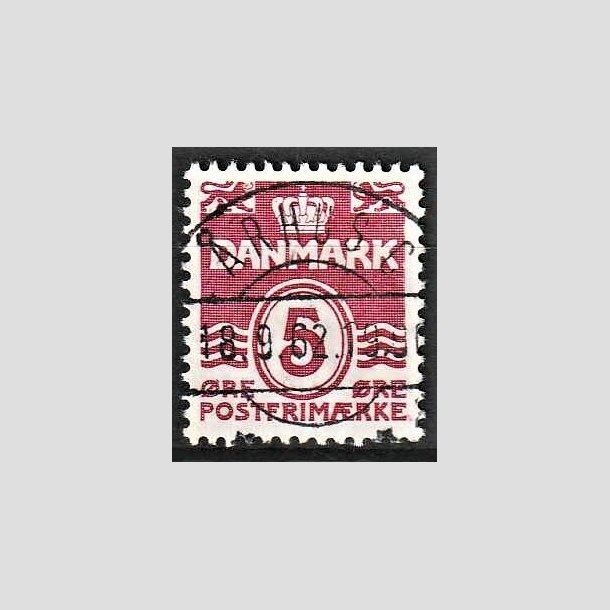 FRIMRKER DANMARK | 1938 - AFA 246 - Blgelinie 5 re vinrd - Lux Stemplet rhus C