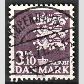 FRIMRKER DANMARK | 1970 - AFA 501 - Rigsvben 3,10 Kr. violet - Pragt Stemplet