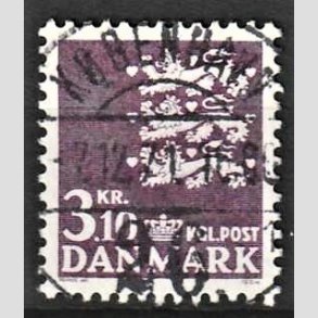 FRIMRKER DANMARK | 1970 - AFA 501 - Rigsvben 3,10 Kr. violet - Pragt Stemplet Kbenhavn