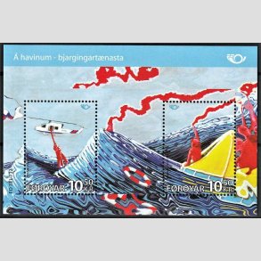 FRIM�RKER F�R�ERNE | 2012 | AFA 744 | Norden 2012 - Miniark flerfarvet - Postfrisk