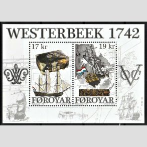 FRIM�RKER F�R�ERNE | 2016 | AFA 846 | Westerbeek - Miniark flerfarvet - Postfrisk