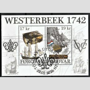 FRIM�RKER F�R�ERNE | 2016 | AFA 846 | Westerbeek - Miniark flerfarvet - Stemplet