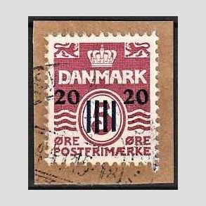 FRIMRKER FRERNE | 1940-41 - AFA 3 - Frprovisorier - 20/5 re vinrd p klip - Stemplet