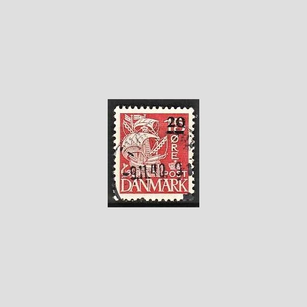 FRIMRKER FRERNE | 1940-41 - AFA 4 - Frprovisorier - 20/15 re rd - Stemplet