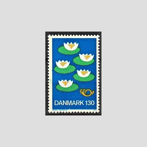 FRIMRKER DANMARK | 1977 - AFA 632 - Nordisk Rds 25. session - 130 re bl/grn/gul - Postfrisk