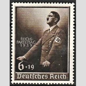 FRIM�RKER TYSK RIGE: 1939 | AFA 696 | Partidag - 6 + 19 pf. - Postfrisk