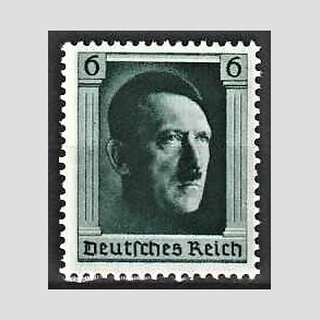 FRIM�RKER TYSK RIGE: 1937 | AFA 641 | Adolf Hitler. - 6 + 19 pf. - Postfrisk