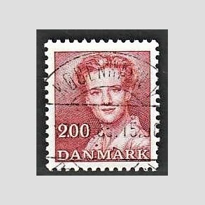 FRIMRKER DANMARK | 1982 - AFA 751 - Dronning Margrethe - 2,00 Kr. rd - Pragt Stemplet