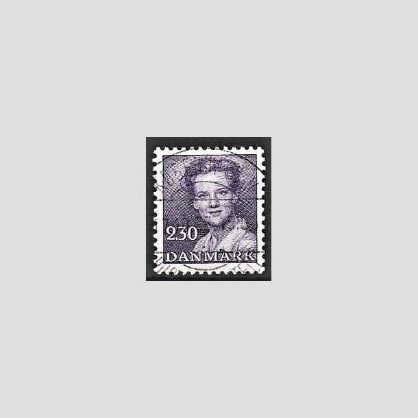 FRIMRKER DANMARK | 1982 - AFA 757 - Dronning Margrethe - 2,30 Kr. violet - Lux Stemplet