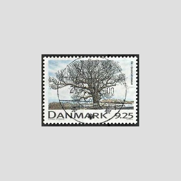 FRIMRKER DANMARK | 1999 - AFA 1199 - Danske lvtrer - 9,25 Kr. Eg - Pragt Stemplet