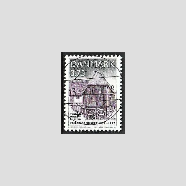 FRIMRKER DANMARK | 1997 - AFA 1140 - Frilandsmuseet 100 r - 3,75 Kr. vandmlle - Pragt Stemplet Odder