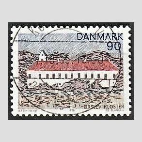FRIM�RKER DANMARK | 1979 - AFA 687 - Nordjylland - 90 �re flerfarvet - Lux Stemplet 