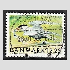 FRIM�RKER DANMARK | 1999 - AFA 1225 - Danske tr�kfugle - 12,25 Kr. Havterne - Pragt Stemplet Vordingborg