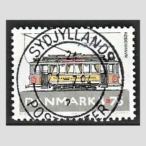 FRIM�RKER DANMARK | 1994 - AFA 1071 - Sporvogne - 4,75 Kr. flerfarvet - Pragt Stemplet