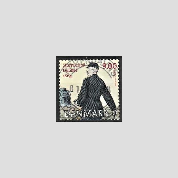 FRIMRKER DANMARK | 2014 - AFA 1770 - Dybbl 1864 - 9,00 Kr. flerfarvet - Lux Stemplet