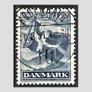 FRIMRKER DANMARK | 1947 - AFA 301 - Modstandsbevgelsen - 40 + 5 re bl - Lux Stemplet 