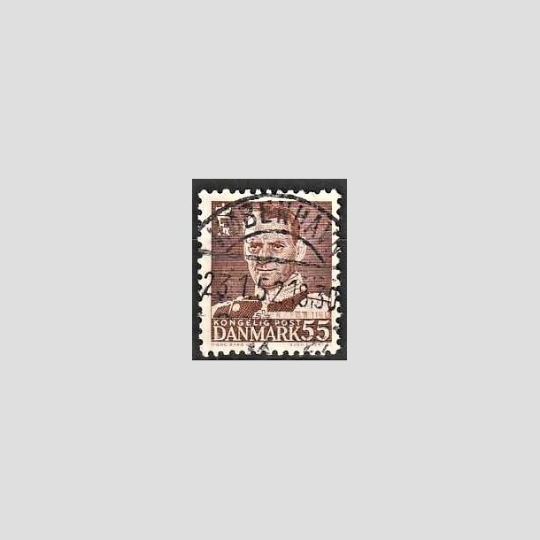 FRIMRKER DANMARK | 1951 - AFA 327 - Fr. IX 55 re brun - Lux Stemplet