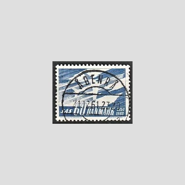 FRIMRKER DANMARK | 1961 - AFA 391 - SAS 10 rs jubilum - 60 re bl - Lux Stemplet benr