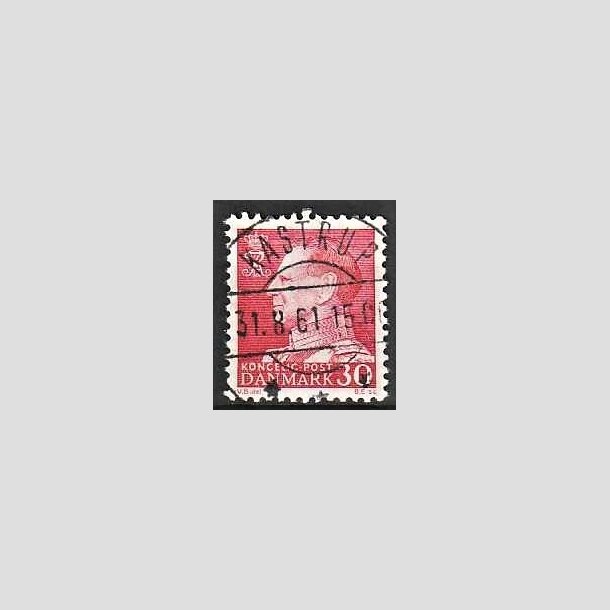 FRIMRKER DANMARK | 1961-62 - AFA 394 - Fr. IX 30 re rd - Lux Stemplet Kastrup