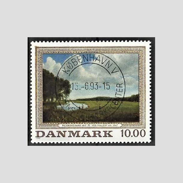 FRIMRKER DANMARK | 1992 - AFA 1033 - Maleriserie 5. - 10,00 Kr. P.C. Skovgaard - Pragt Stemplet