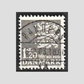 FRIMRKER DANMARK | 1962 - AFA 403 - Rigsvben 1,20 Kr. gr - Lux Stemplet Randers
