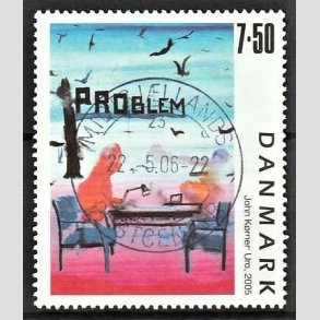 FRIMRKER DANMARK | 2005 - AFA 1441 - Frimrkekunst 8. - 7,50 Kr. John Krner - Pragt Stemplet